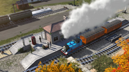Emily's Coaches in the yard in the twenty-first series