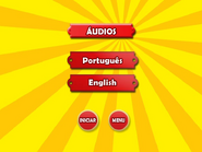 Brazilian DVD Language Selection menu