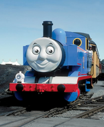 Strasburg's Thomas in 1998 (Note the thicker face and no lamp irons or brake pipe)