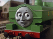 Duck's surprised face that appeared between the second and seventh series, excluding the fifth series and Thomas and the Magic Railroad (1986-1994, 2002-2003)