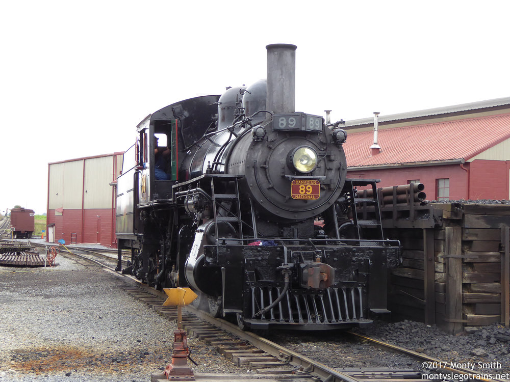 Strasburg Railroad steam engine crashes into excavator