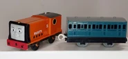 TrackMaster dark blue coach