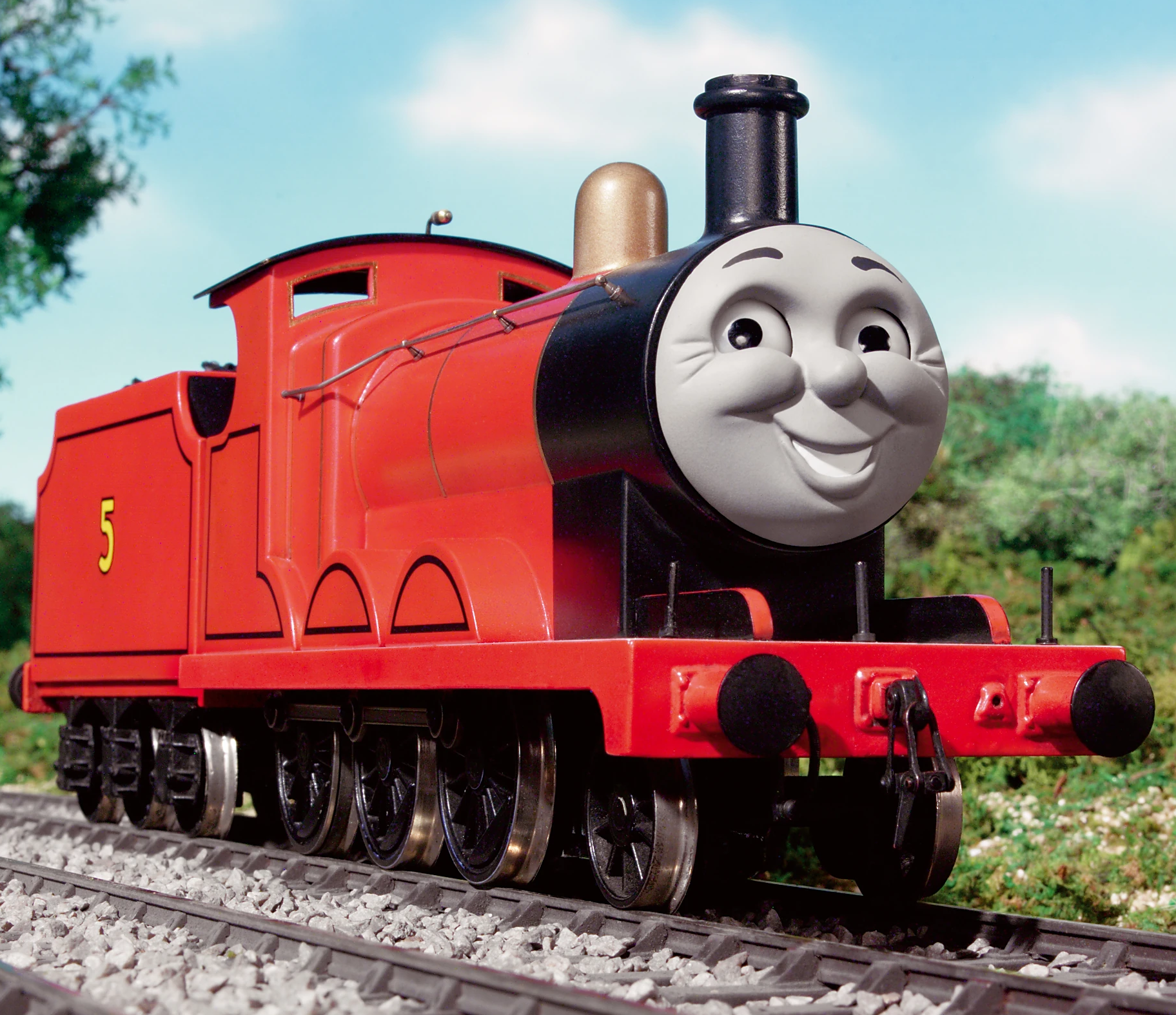 james the red engine thomas tank engine