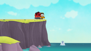 Salty at the cliffside
