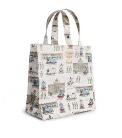 Harrods Small London Map Shopper Bag