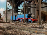 Gordon at the coal hopper