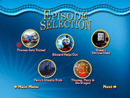 Disc 1 Episode Selection menu