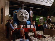 Thomas' ill face that only appeared in both the second and eighth series (1986, 2004)