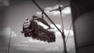 Hiro arriving on Sodor for the first time