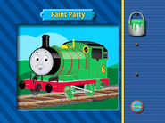 Percy in Paint Party