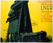 A poster of Flying Scotsman seen in Jack and the Sodor Construction Company