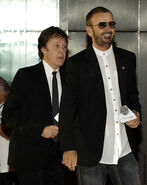 Ringo with Paul McCartney in 2009