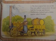 Stephenson's Rocket as seen in the 1998 annual