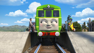 Daisy's headlamp in CGI