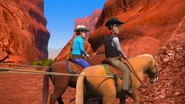 The Cowbots and Cowgirls' Horses