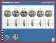 Edward's expression sheet