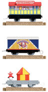 The Logo on TrackMaster Funfair Car