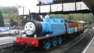 Thomas with an updated face
