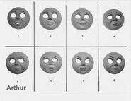 Arthur's faces [17]