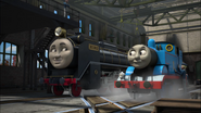 Thomas and Hiro at the Steamworks