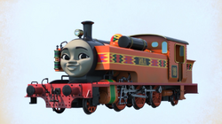 Thomas and Friends' James the Pink Engine (D1415) – NIAD Art