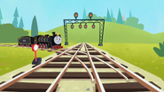 The junction in Race for the Sodor Cup