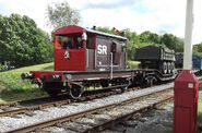 A Southern Railway 25 Ton "Pillbox" van in real life