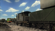 A brake van in the tenth series