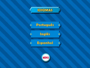 Brazilian DVD Language Selection menu