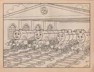 Henry in Colouring Book