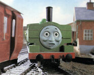 Duck's frightened face that only appeared in the second series episode, A Close Shave (1986)