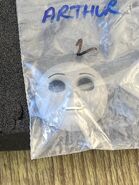 Arthur's smiling face with its storage bag owned by YouTube and X user SmurfyDan