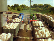 Thomas and Percy at the Yards