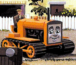 Thomas the cheap tank engine tractor