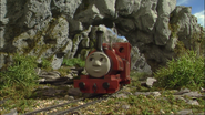 Skarloey on the line in the ninth series