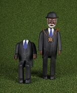 The Third Mayor of Sodor's close-up figures