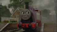 Rosie's smiling face that only appeared in the tenth series episode, Thomas and the Birthday Mail (2006)