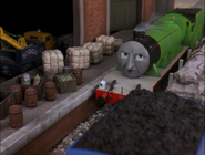 Butch with Henry and Gordon in Thomas and the Magic Railroad