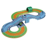 Tomica Blue Mountain Crossing Set