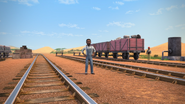 Mauritanian Railway Shunting Yard