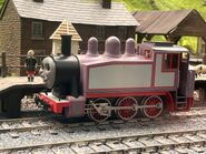 Rosie's model on display at Drayton Manor in 2024