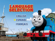 US language selection menu