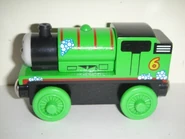 Bubble covered Percy