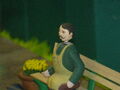 The Famous Artist's small scale hatless head on a carpenter's body at Drayton Manor
