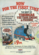 Magazine advertisement for The Best of Thomas the Tank Engine & Friends