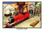 A coaling tower in Trouble on the Tracks