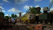 Diesel 10 at a scrapyard