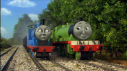 Edward with Henry at the Sodor Wishing Tree