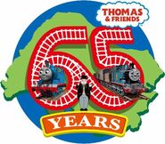 A 65th Anniversary badge