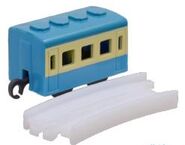 Capsule Plarail Blue express coach (Blue Roof)